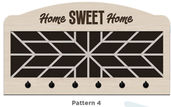 Interchangeable Key Hangers - Single Layer Insert