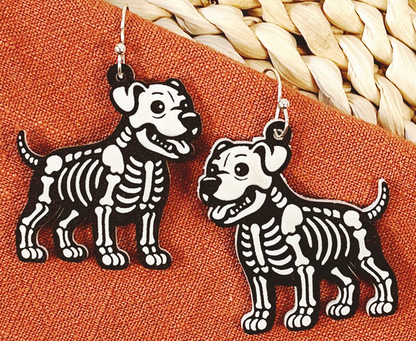 Skeleton earrings