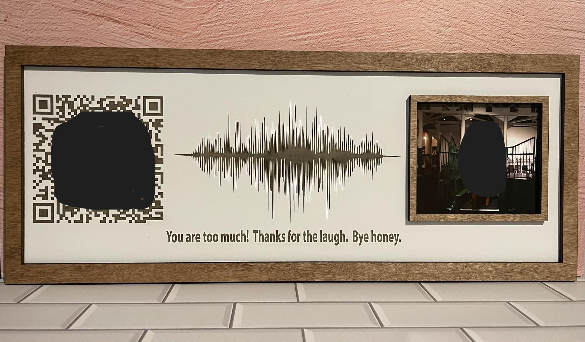 QR Code Memory Sign – Keepsakes by Donna