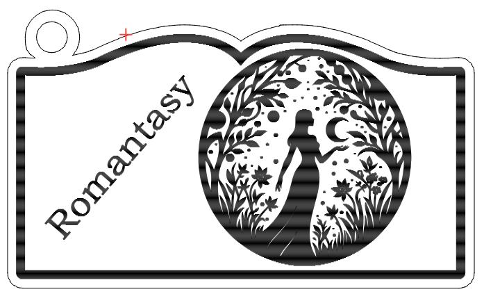 Keychains with Book Themes