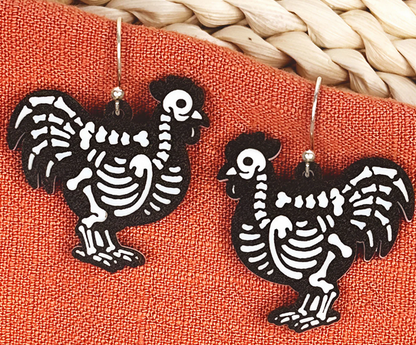 Skeleton earrings