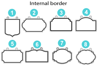 Bookshelf Dividers and Organizers with Genre Hanging Signs