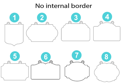 Bookshelf Dividers and Organizers with Genre Hanging Signs