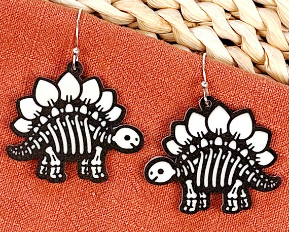 Skeleton earrings