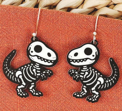 Skeleton earrings