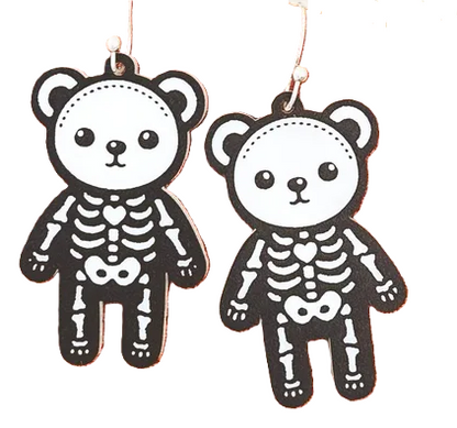 Skeleton earrings