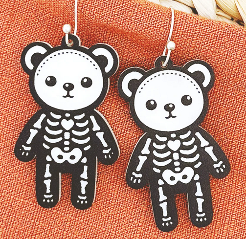 Skeleton earrings