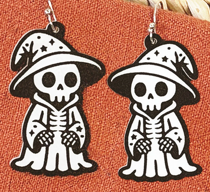 Skeleton earrings