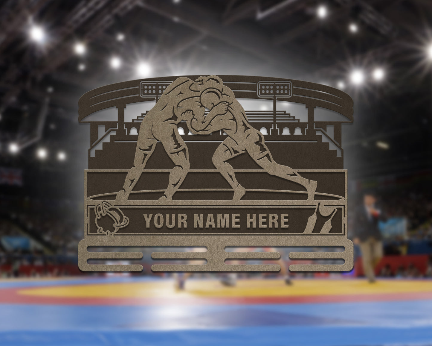 Wrestling Medal Holders - Personalized!