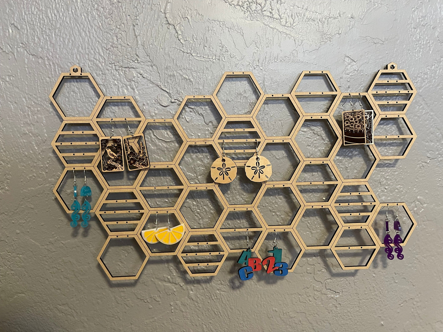 Honeycomb Jewelry Hanger