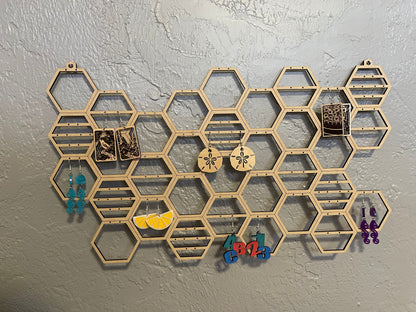 Honeycomb Jewelry Hanger