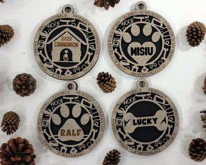 Dog Ornaments - Personalized!