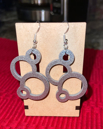 Bubbly dangle earrings