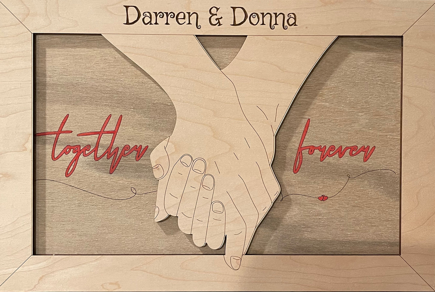 Together Forever Sign - Personalized For You!