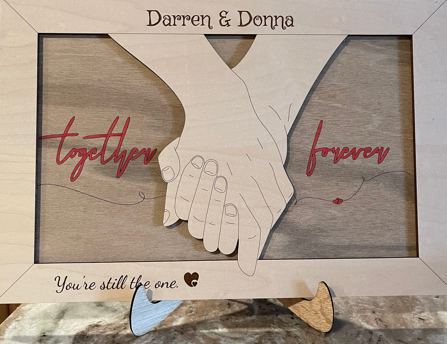 Together Forever Sign - Personalized For You!