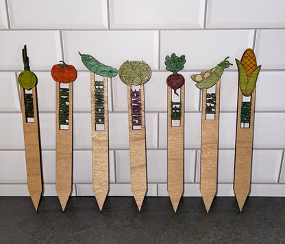 Garden Stakes/Markers, Wood or Acrylic, Planting