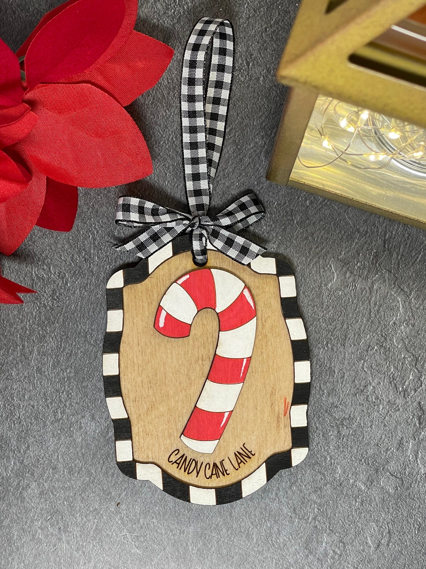 Whimsical 2-Layer Ornament / Gift Tag