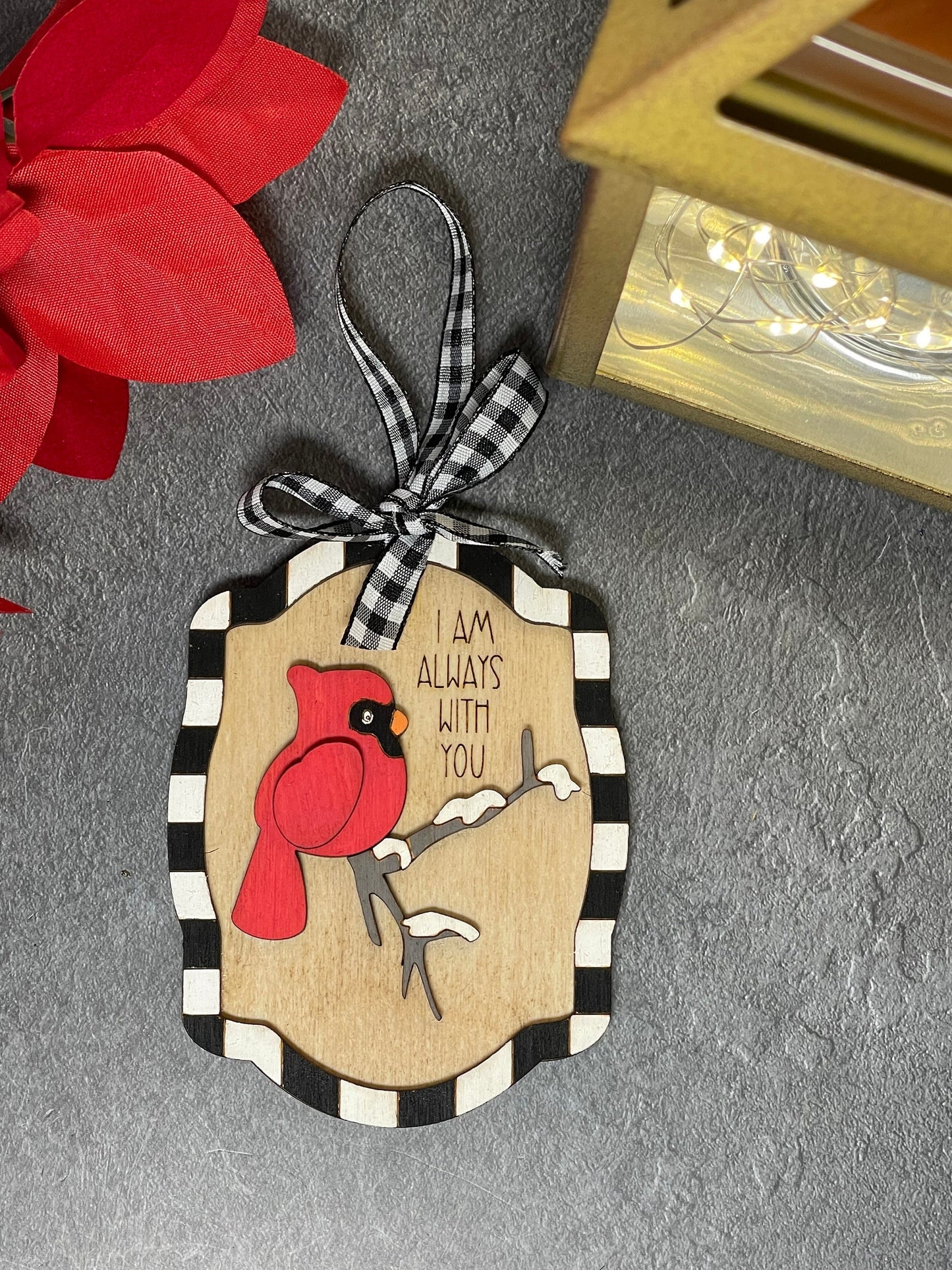 Whimsical 2-Layer Ornament / Gift Tag