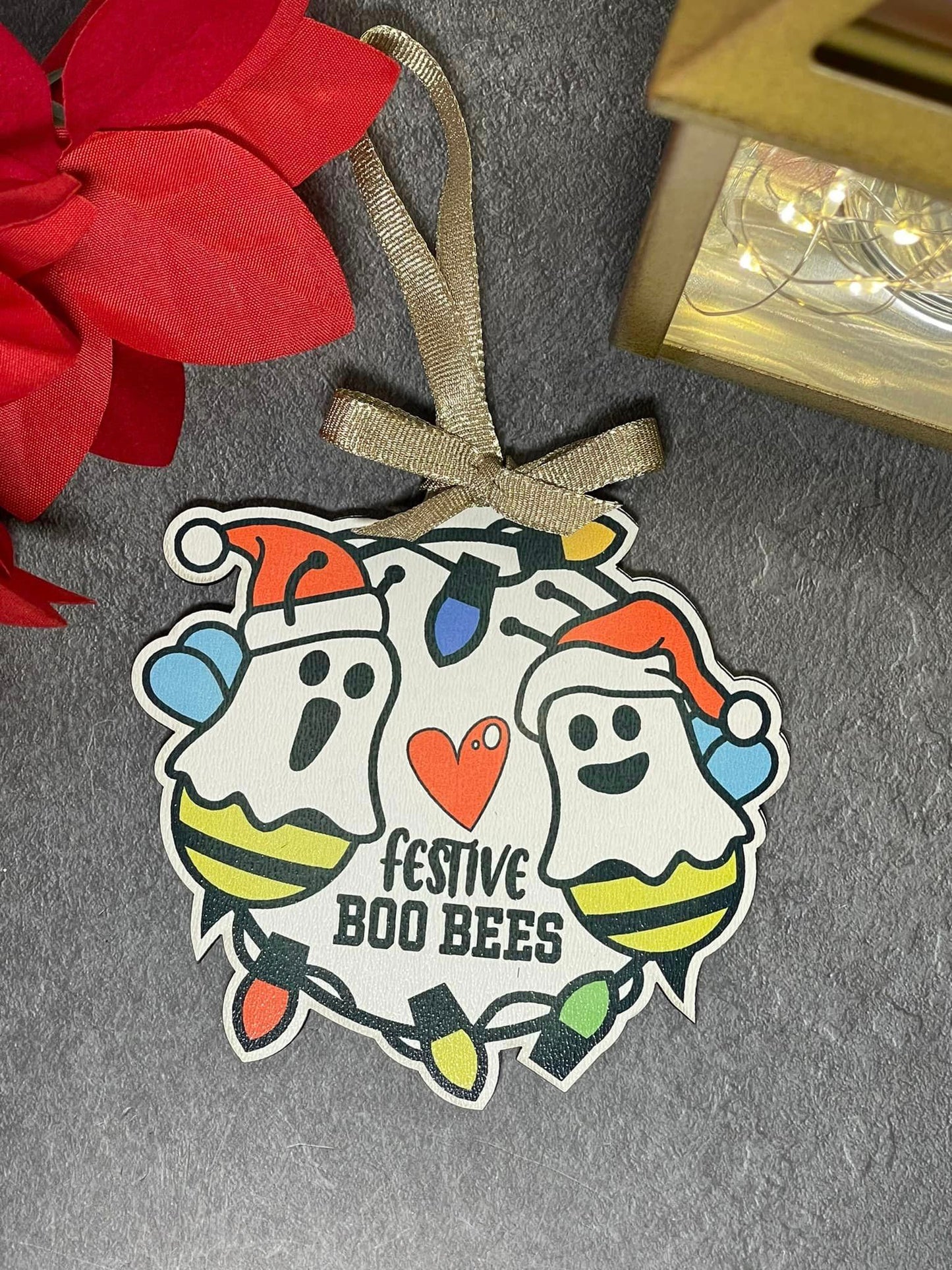 Christmas Ornaments - Adorable and Funny BOO BEES